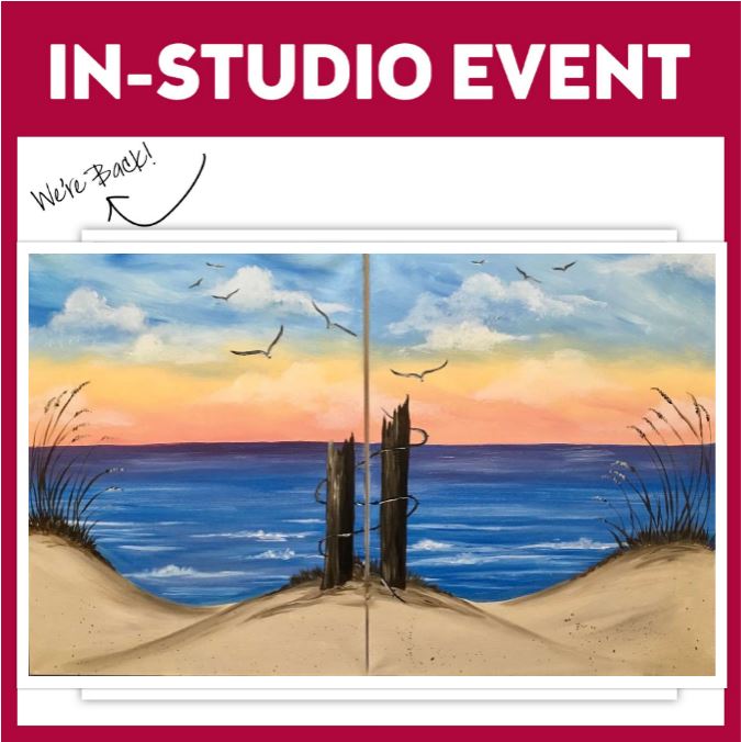 In Studio Class! Paint as a Date Night or Single Canvas.
